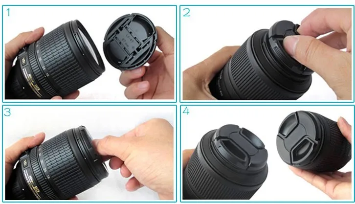 52mm  58mm 62mm Camera Lens Cap Holder Cover Camera Len Cover For fuji X-A1X-A2 xa3 XA5 XA20 XT10 16-50mm 15-45mm lens