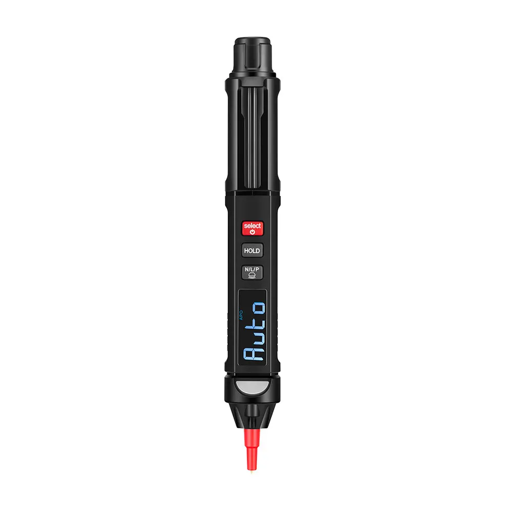 RM206 Digital Multimeter Auto Intelligent Sensor Pen Tester 6000 Counts Non Contact Voltage Meter Phase Detection NCV