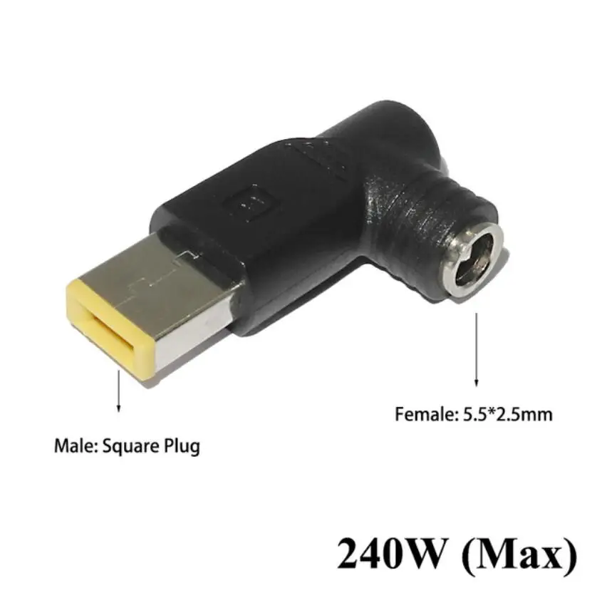 240W Universal Dc Power Adapter Connector 5.5x2.5mm to 7.9x5.5 7.4x5.0 6.5x4.4 6.0x3.7 5.0x3.0 Plug Laptop Charger Converter