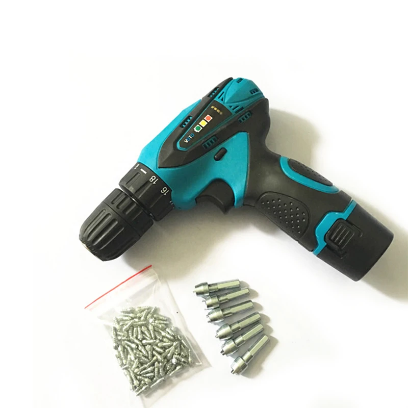 New Style installation gun for bicycles & scooters & motobikes tyre studs Screw Carbide tire studs