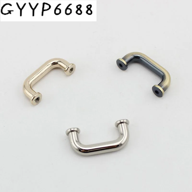 

10pcs 50pcs 22mm 6 COLORS bridge connector metals hanger u ring for DIY bags project connector arch bridge Hardware Accessories