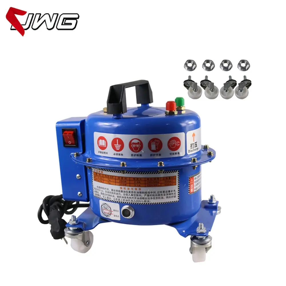 

Free Shipping Only 220V Portable Air Compressor+ 6 Short Hose For 150w Color Paper Confetti Machine