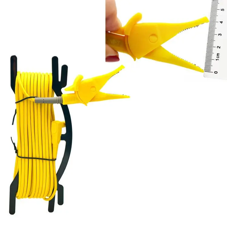 Imagem -02 - Ground Test Kit com Earth Nailuse para Earth Resistance Tester mm Banana Plug Ziboo-ut-l35