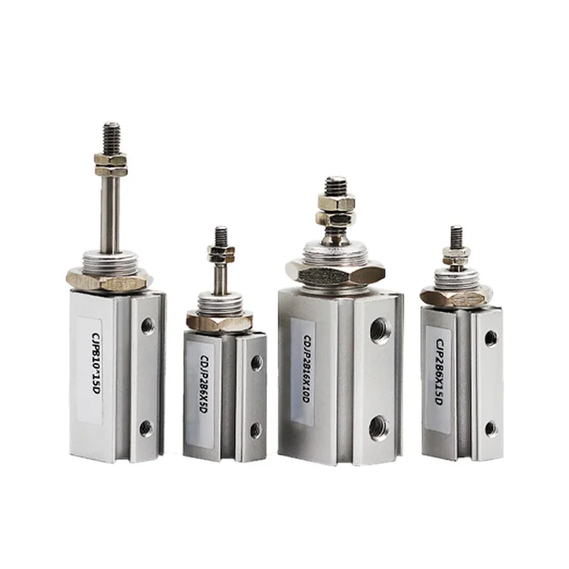 CJP2B Series Miniature External Threaded Needle Cylinder Small Pneumatic CJP2B Cylinder Bore 6/10/15mm Stroke 5/10/15/20mmD-S