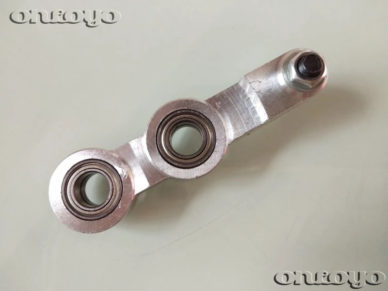 Computer Embroidery Machine parts, Aluminum Bearing Connecting Rod With Round Three Eyes (fine)