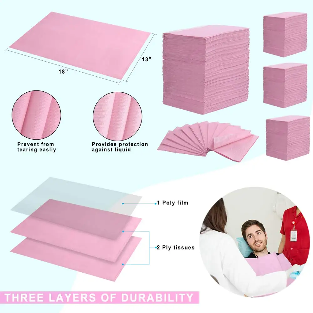 125 cs cs ental ental iibs ap ap loloths ral ral yygiene dical edical aper aper spoisposable atiatient iibs leaning inclinando-se para entientistas ioiolet/rosa/azul/verde