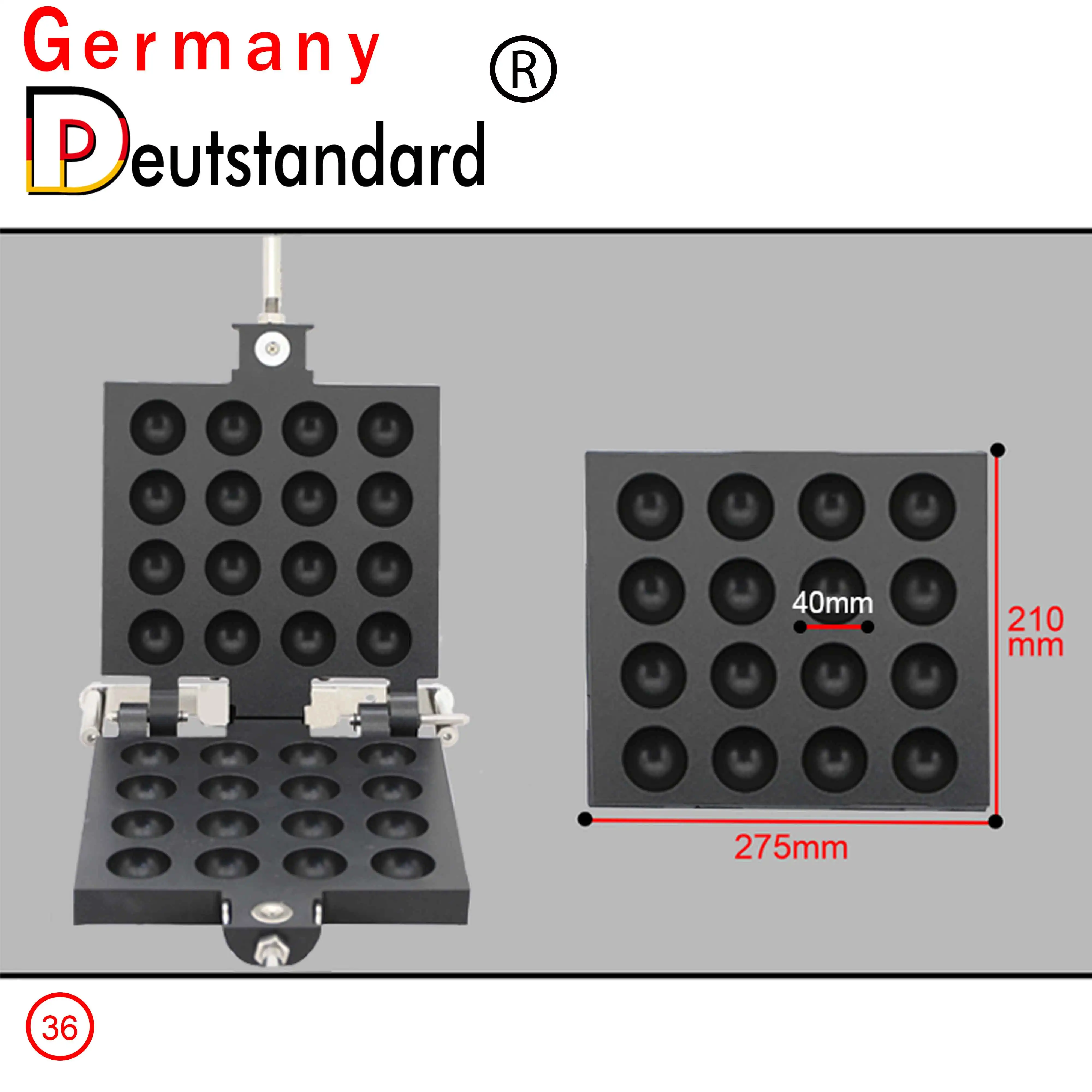 نمط جديد 16 ثقوب التحكم في درجة الحرارة الكهربائية آلة تاكوياكي كايا الكرة آلة الهراء قليلا الأخطبوط حبة صانع الهراء