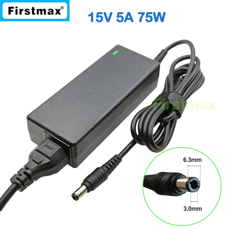 

15V 5A laptop AC power adapter charger for Toshiba ADP-75KB B PA3378E-1ACA PA3283U-4ACA PA3378E-3AC3 PA3469E-1AC3 PA3755U-1ACA