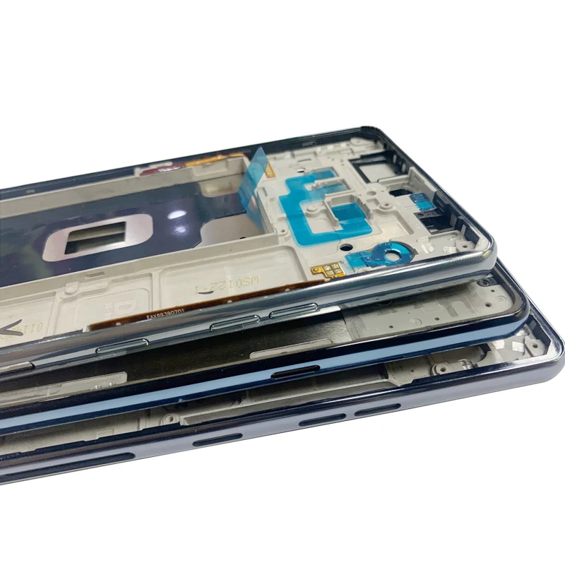 Housing Middle Frame LCD Bezel Plate Panel Chassis For LG Stylo 6 Q730 Phone Metal Middle Frame Replacement Parts