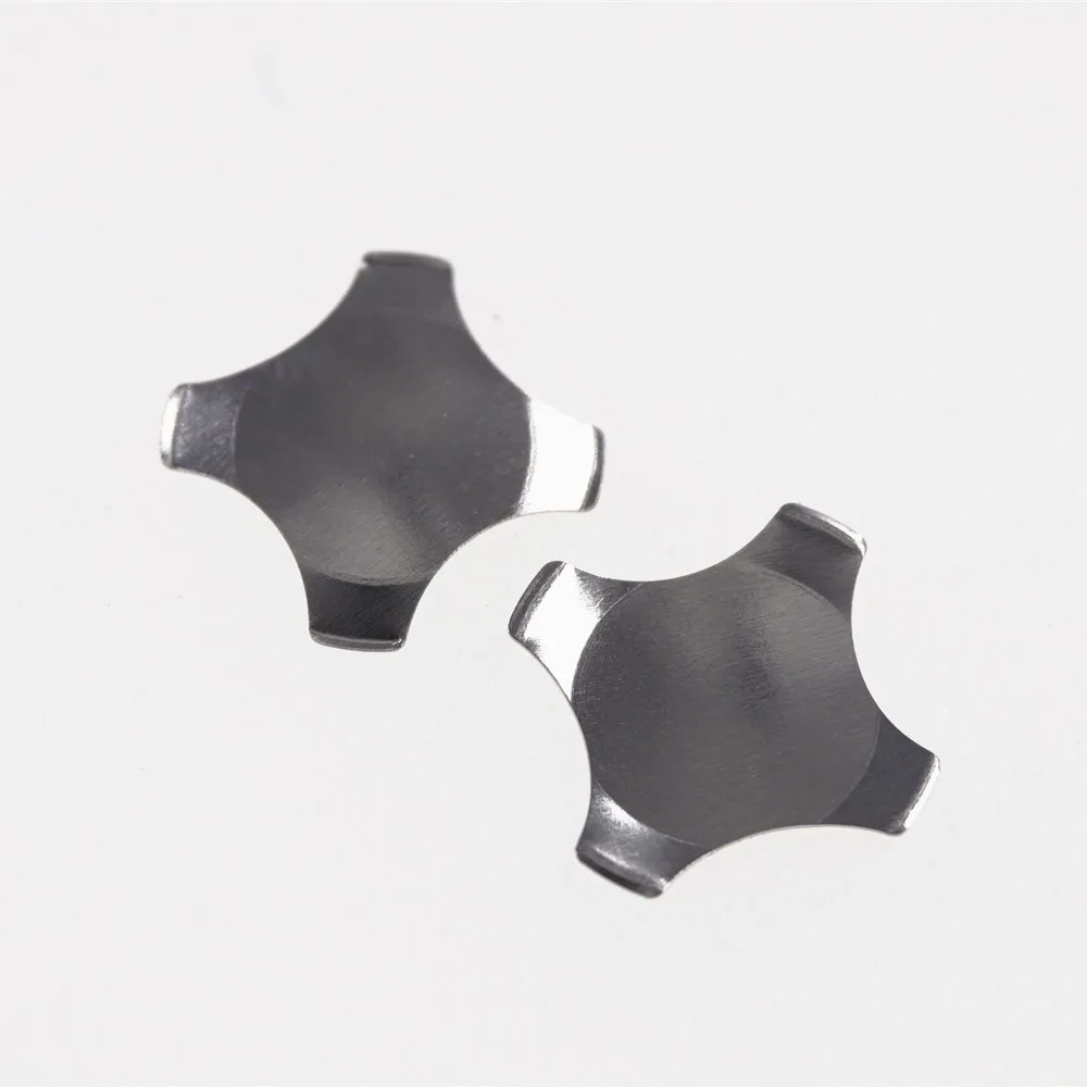 40Pcs Dustproof One Key Metal Dome Array 7.0mm Cross Shape Snap Rohs New OEM order welcome
