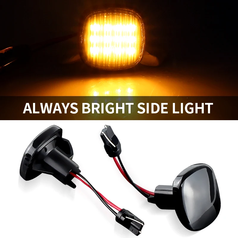 2Pcs Side Marker Turn Signal Light for Audi A3 8L A4 8D A4 S4 B5 A8 D2 Sequential Lamp 1994 1995 1996 1997 1998 1999 2000