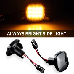 2Pcs Side Marker Turn Signal Light for Audi A3 8L A4 8D A4 S4 B5 A8 D2 Sequential Lamp 1994 1995 1996 1997 1998 1999 2000