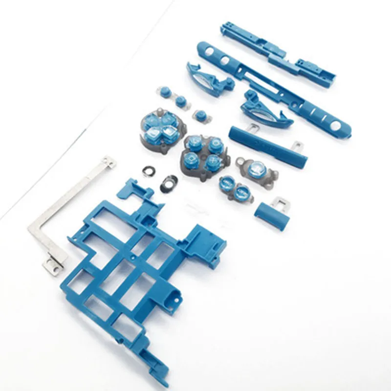 black/white/blue Housing Shell Case Cover With Button Parts For PSVita 2000 PS Vita PSV2000 Console Case With Sticker