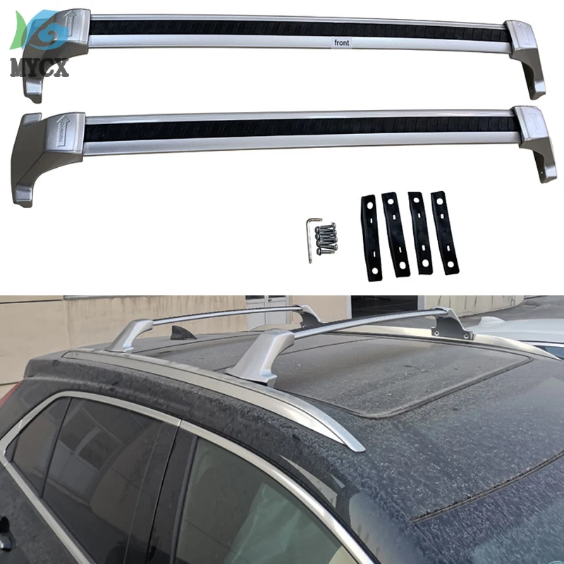 Cross bar roof rail transverse roof rack For Cadillac XT4, real thicken aluminium alloy, powerful enough, load 120kg 2018 2019