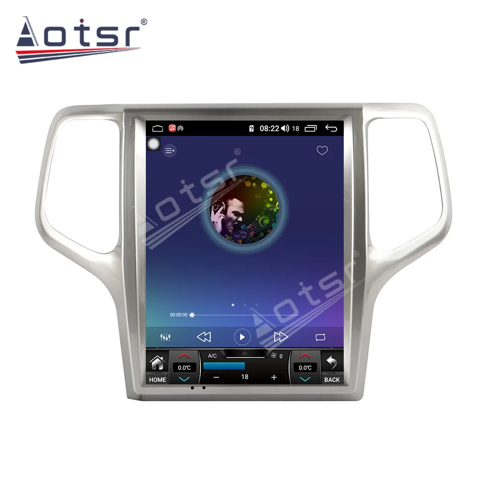 2025 راديو سيارة أندرويد 12 لسيارة جيب جراند شيروكي 2008 - 2013 مشغل وسائط متعددة مركزي نظام تحديد المواقع والملاحة DSP 4G CarPlay AutoRadio #3