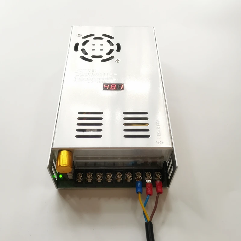 Imagem -06 - Tensão de Saída Ajustável 012v 24v 36v 48v 50v 60v 80v Comutação da Fonte de Alimentação Display Digital ac para dc Fonte de Alimentação 600w