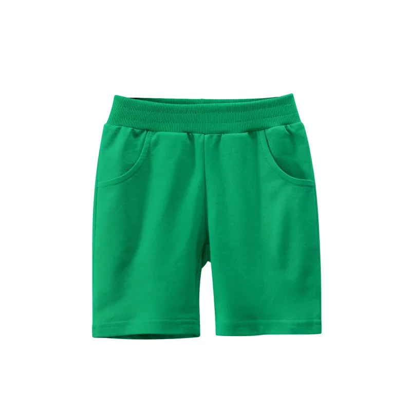 2024 estate bambini ragazzi pantaloncini pantaloni 100% cotone tinta unita Sport Casual mutandine per 1-9 anni bambini ragazzi ragazze