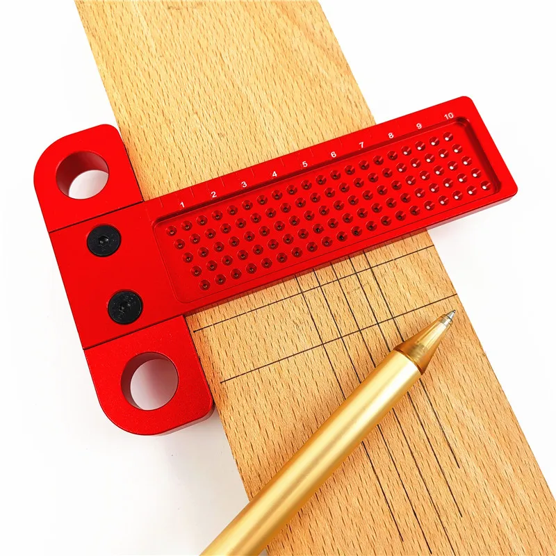 Ruler woodworking ruler woodworking T-shaped scribe