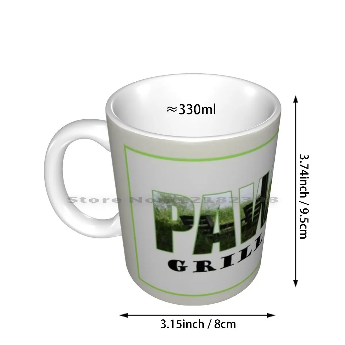 Paw Paw Grill Master Crooked Lake By Robin Ceramic Mugs Coffee Cups Milk Tea Mug Characteristix Characteristics Custom Order