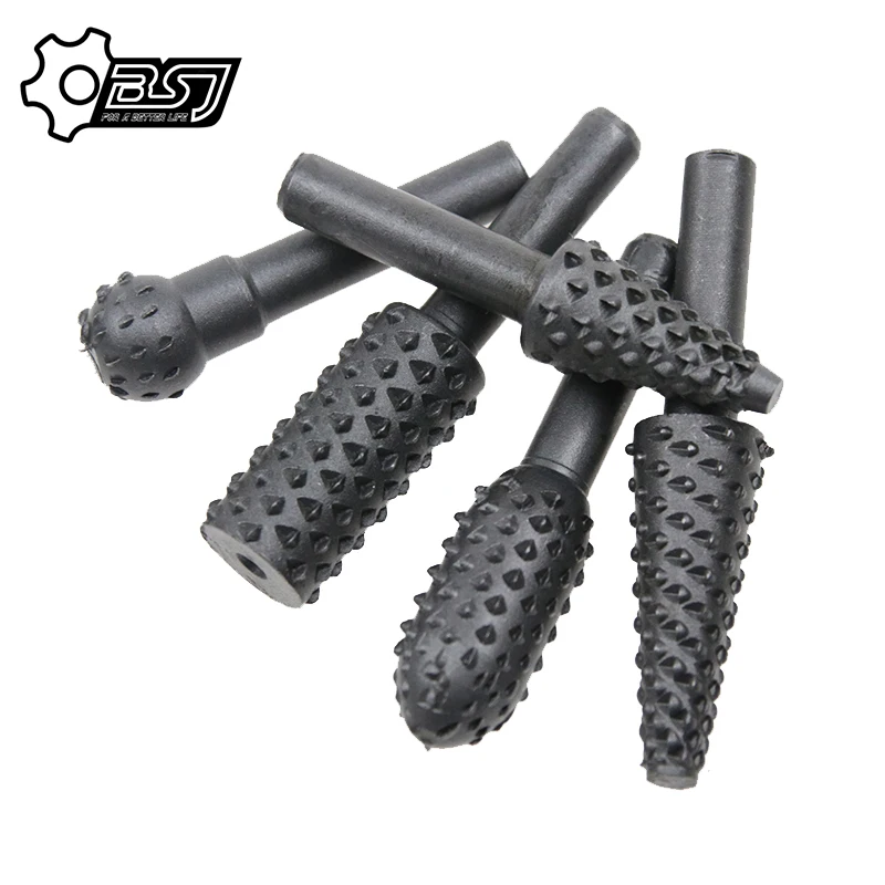 5pcs Steel Rotary Rasp File 1/4\