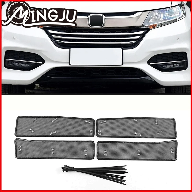 

For Honda Odyssey 2015 2016 2017 2018 Car Accessories Steel Front Grille Insert Net Anti-insect Dust Garbage Proof