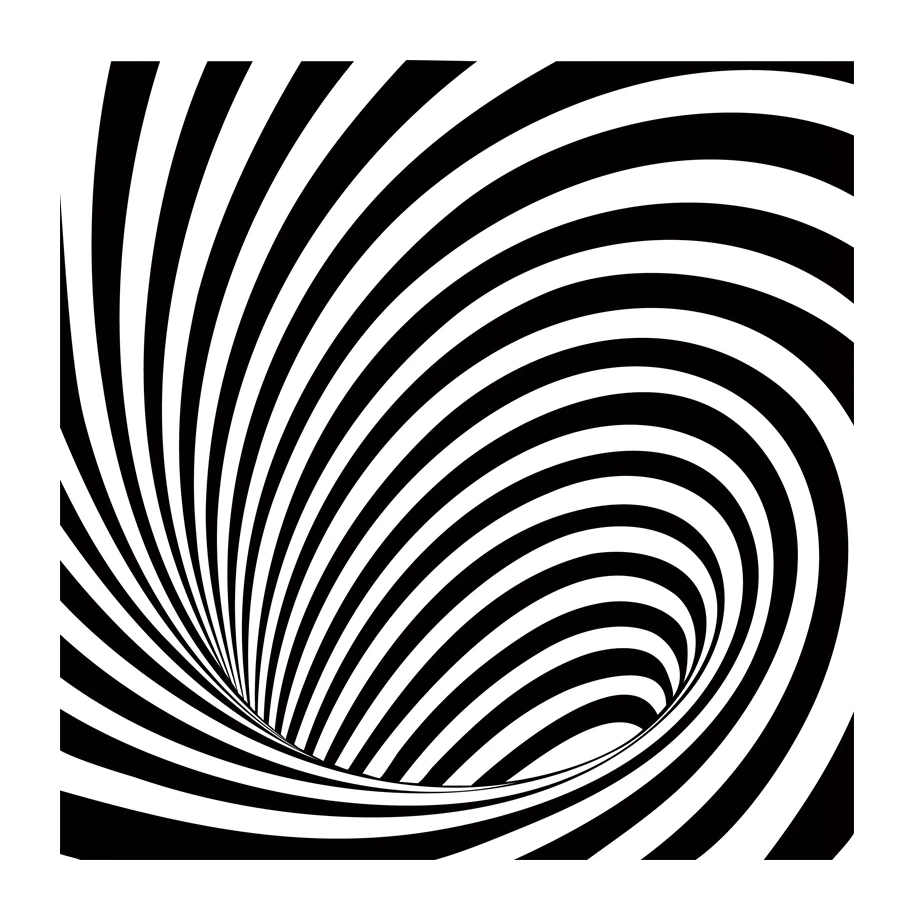 Laeacco Black White Stripe Vortex Photographic Backgrounds For Photo Studio Seamless Decoration Vinyl Photography Backdrop Wall