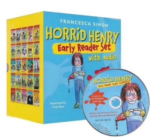 

English books Francesca Simon Horrid Henry Early Reader English Story Picture Books for Children Learn English Reading Books