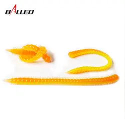 8pcs/lot Artificial Sea Worms Earthworm Soft Fishing Lures  13cm/3.7g Soft Bait  Slatwater Sandworm