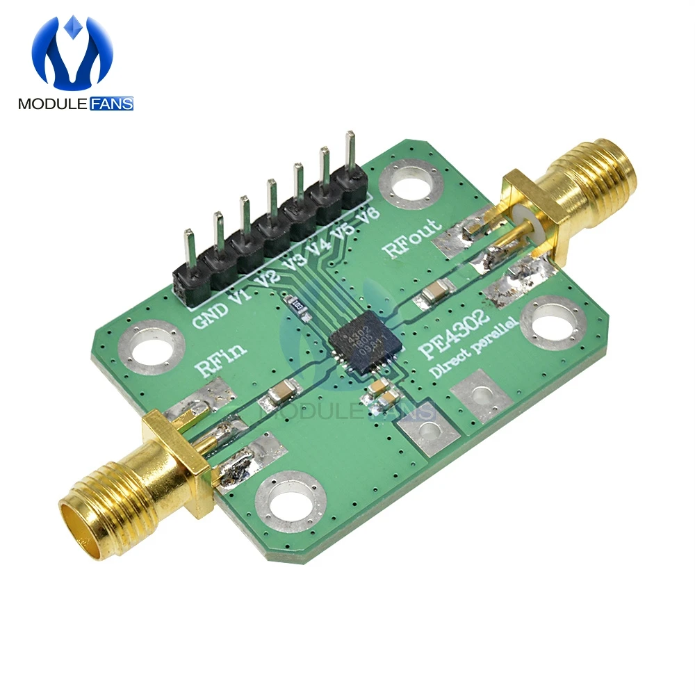 0.5db SMA-female 1MHz~4GHz RF Attenuator Numerical Control Attenuator Module Parallel Immediate Mode NC Attenuator 50 Ohm