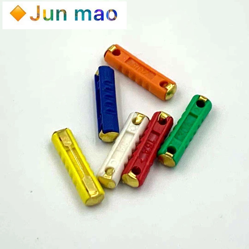 10pcs GBC East European automotive cylindrical fuse horizontal 5A8A16A20A25A30A automotive fuse tube