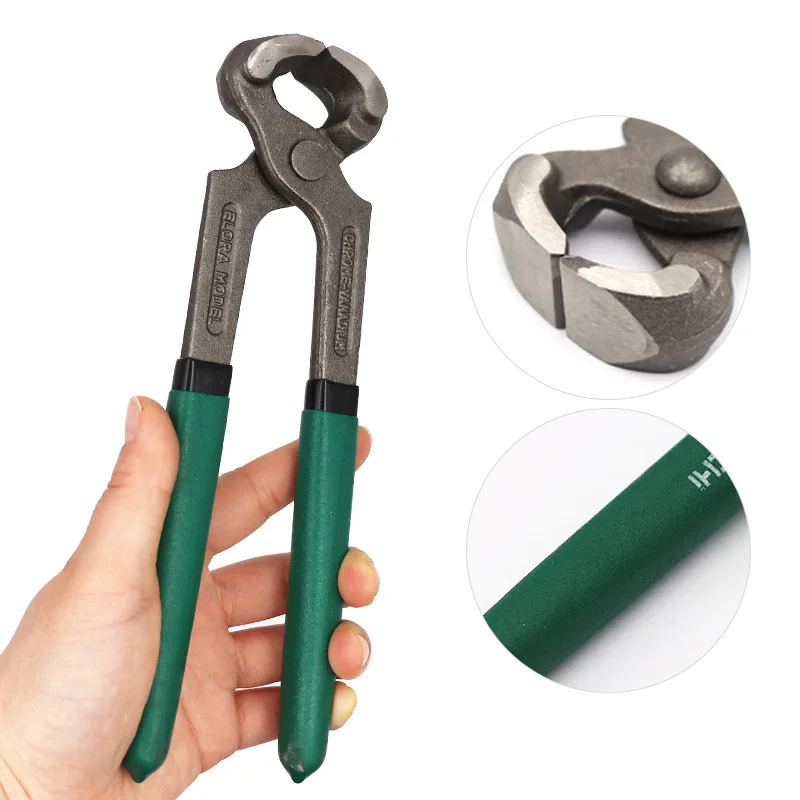 Cattle Horse Cow Hoof Clippers Repair Hoof Scissors Non-slip Grips Cattle Pincers Pliers Nippers Snips Nail Puller Tools 20/35cm