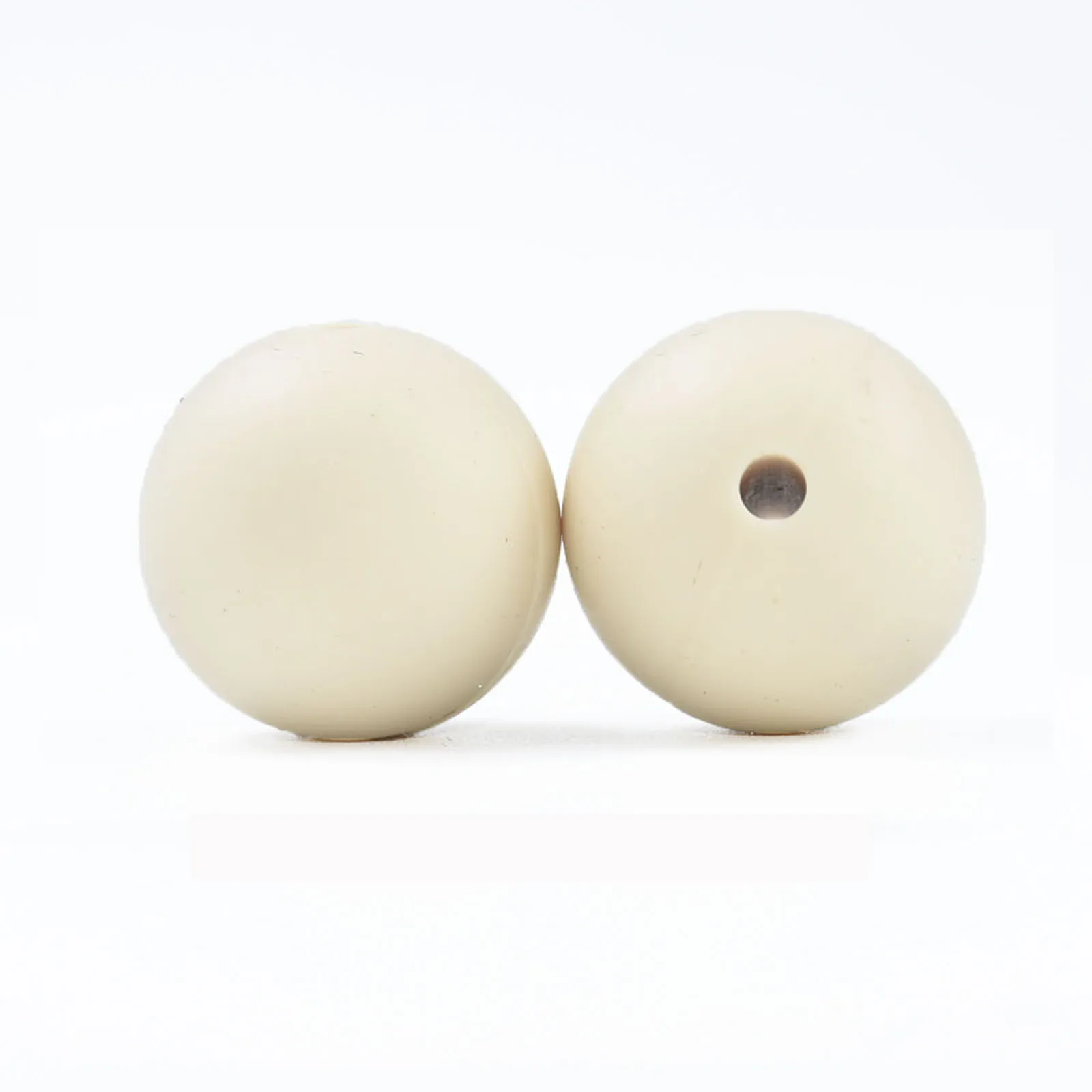 Teeny الأسنان 10 قطعة Navajo الأبيض 14-17 مللي متر مسدس سيليكون الخرز التسنين الطفل مشابك مصاصة للرضع اكسسوارات الغذاء الصف الخرز #2