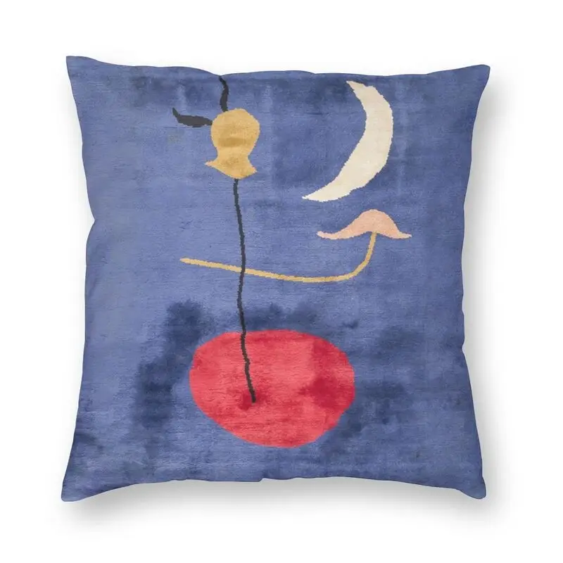 Spanish Dancer Pillowcover Home Decor Joan Miro Abstract Art Cushions Throw Pillow for Sofa Double-sided Printing