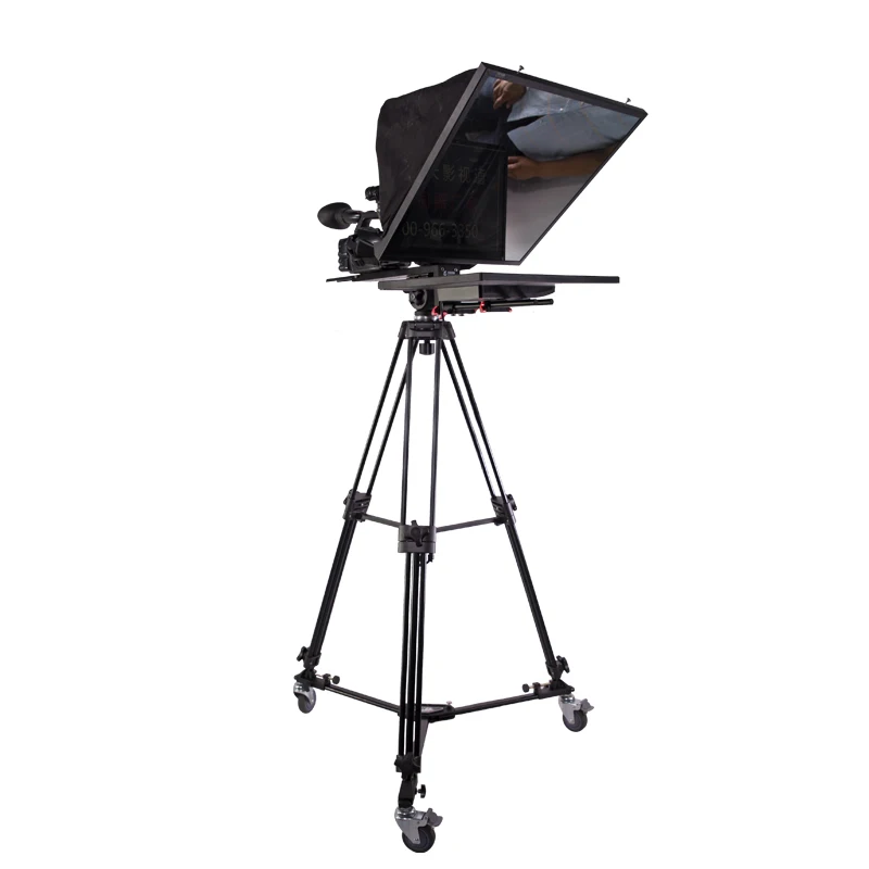 Portable 20-inch large-screen studio teleprompter SLR camera live teleprompter teleprompter reading reminder