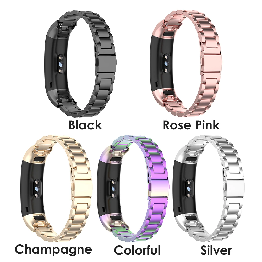 

Metal Bands for Huawei Band 4 Pro Business Wristband for Huawei Band 3 Pro Stainless Strap TER-B09 TER-B29 TER-B29S Woman Man