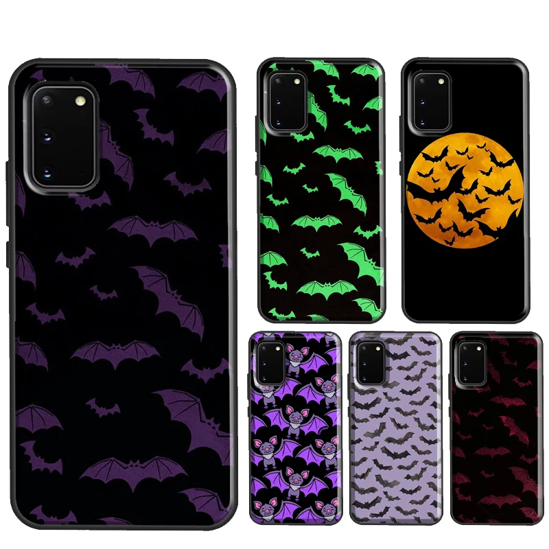 Halloween Vampire Bats Phone Case For Samsung S10 Plus S8 S9 S20 FE S22 S21 Ultra Note 10 Plus Note 20 Ultra