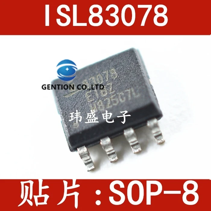 

10PCS ISL83078EIBZA -T Silkscreen 83078 SOP8 83078EIBZ ISL83078EIBZ interface IC stock in 100% new and the original