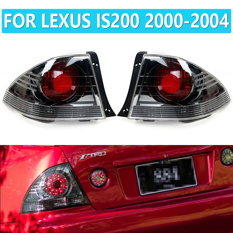 For LEXUS IS200 2000 2001 2002 2003 2004 Rear Tail Lamp For TOYOTA ALTEZZA RS200 2001 Rear Bumper Tail Light without bulb