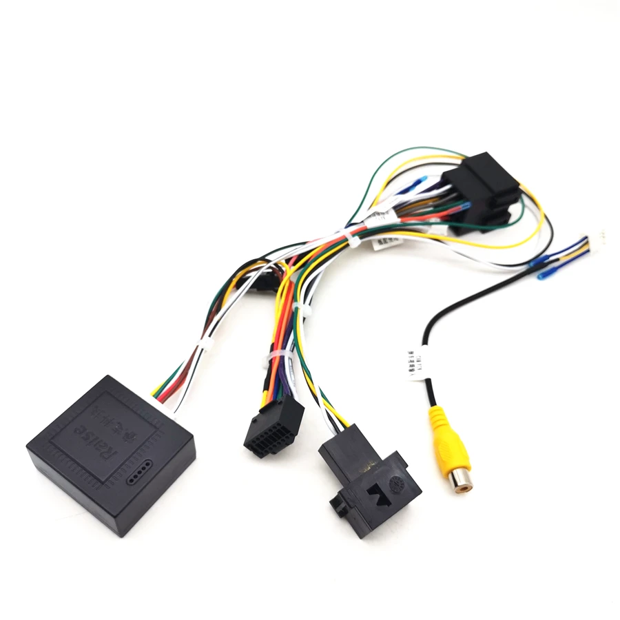 16 pin Car Android Stereo Wiring Harness for Citroen C-QUATR/C-4 Low Trim Level (10~18) Low Trim With CANBUS Box