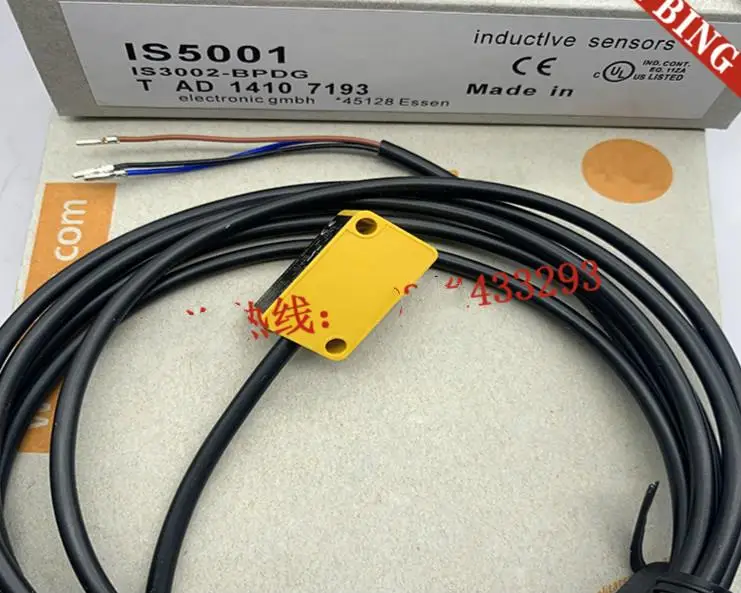 2pcs New High Quality IFM Proximity switch IS5001 IS5004 IS5031 IS5070 IS5026 IS5035