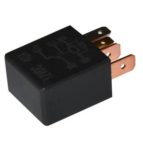 Imagen 2 del producto Relé de bomba de aceite para coche, 4 pines, 5 pines, 40A, 12V, 24V, relé de aire acondicionado, relé violeta automotriz Universal