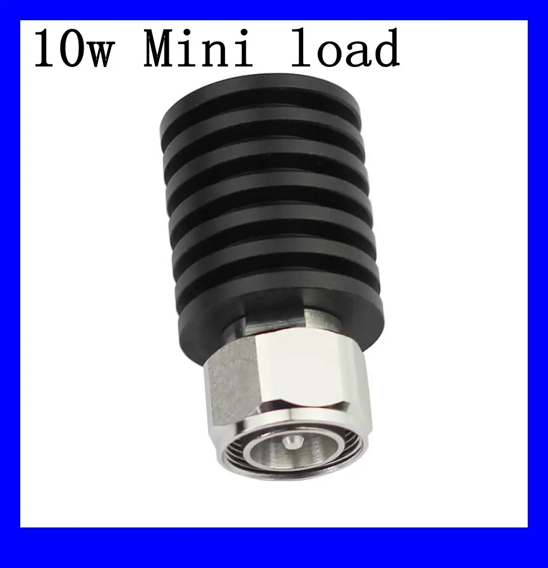 

DC-3G/ 4GHz 10W Mini DIN RF 50ohm RF 4.3-10 Connectors Dummy Load