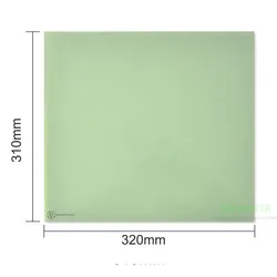 310x320x3mm 3D Printer Platform Polypropylene Build Plates Polyglass for Creality CR-10S Pro and CR-X