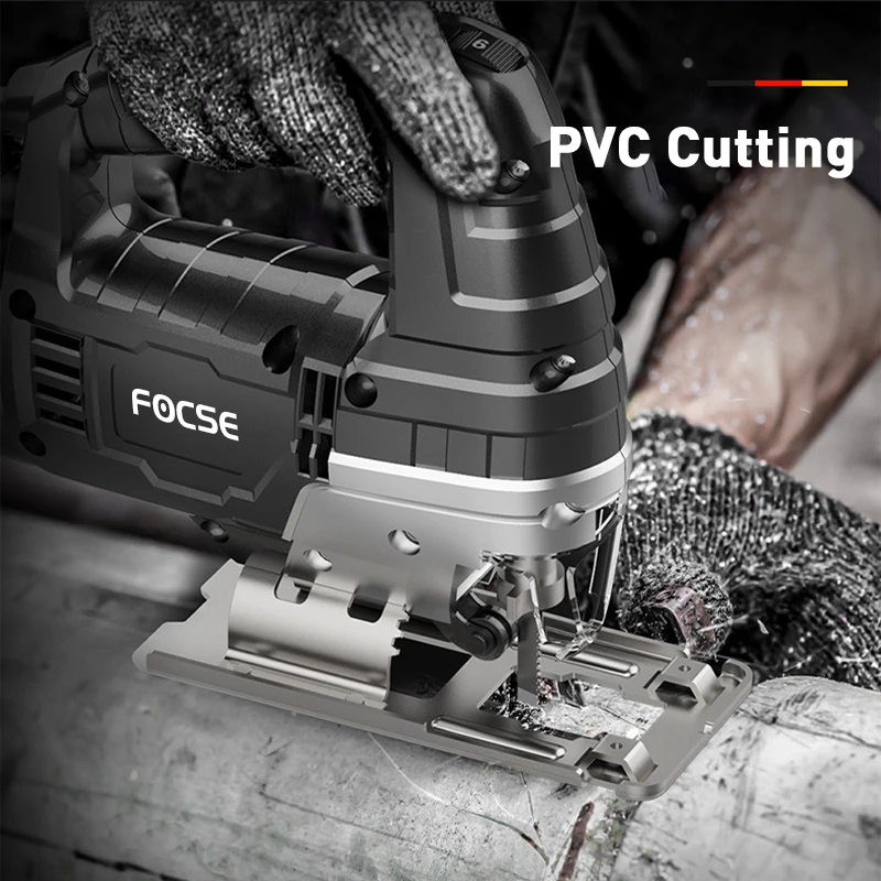 Jig Saw 6 Speed Electric Saw Home Power Tools Miter Saw Machine Laser Assist 4-Speed Knife Lift Multifungsional dengan Saw Blade