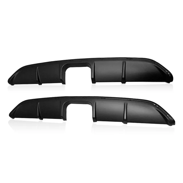 Stylizacja samochodu dla Benz Smart fortwo 451 PP Materiał Czarny Tylny Spoiler Dyfuzor Osłona Zderzaka Osłona Zderzaka Płyta Poślizgowa
