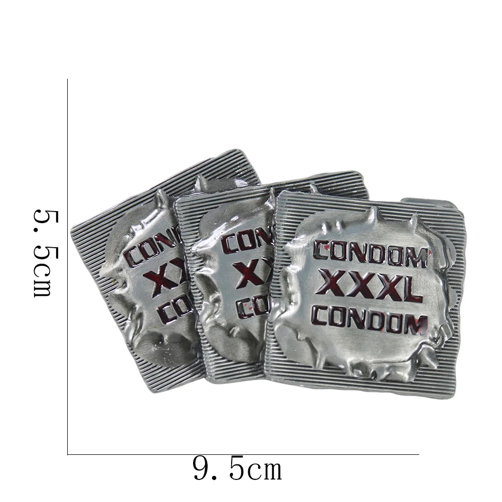 Fashion Belt Buckle for Men Funny Letter Western Cowboy Rock Punk Style Metal Buckle Fit for 4cm Wide Belts DIY Belt Accessories