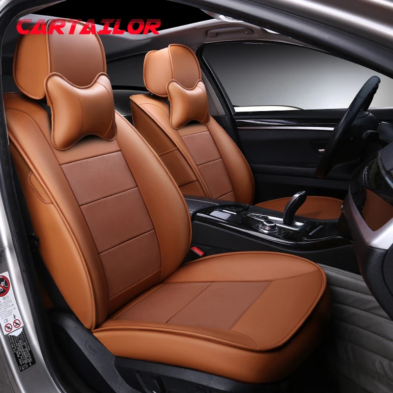 

Custom Fit Automobiles Seat Covers for 2018-2022 4 Doors Sahara Rubicon Jeep Wrangler Seat Cover Cowhide & PVC Leather Cushions