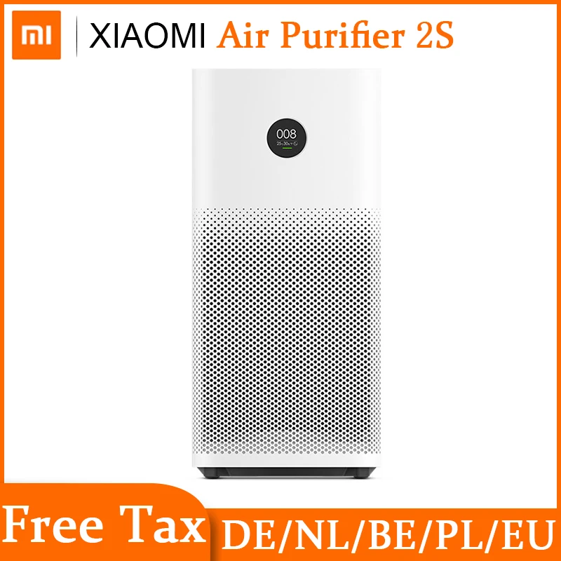 Xiaomi Mijia Air Purifier 2S Formaldehyde cleaning Intelligent Wi-Fi Mijia APP Control Three-layer filtration Air Cleaner Home