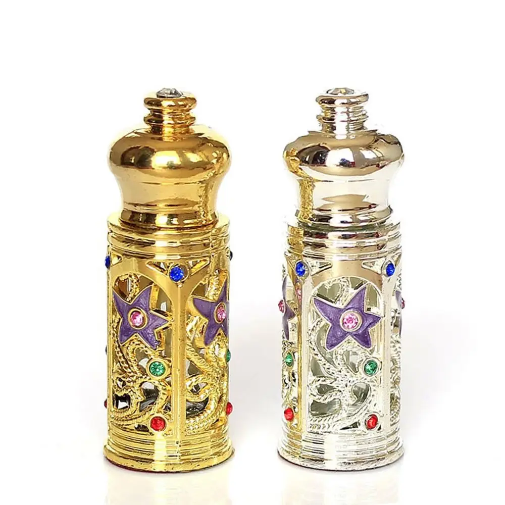 Middle East Wedding Decor Antique Cosmetic Container Essential Oils Bottle Perfume Bottle Dropper Bottles Refillable Bottles