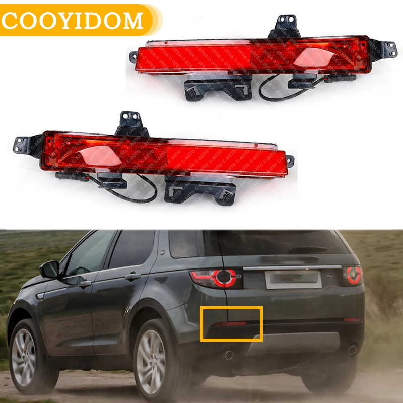 Rear Bumper Reflector Light Rear Brake Light Tail light  For Land Rover Discovery Sport 2015-2020 LR060911 LR060910